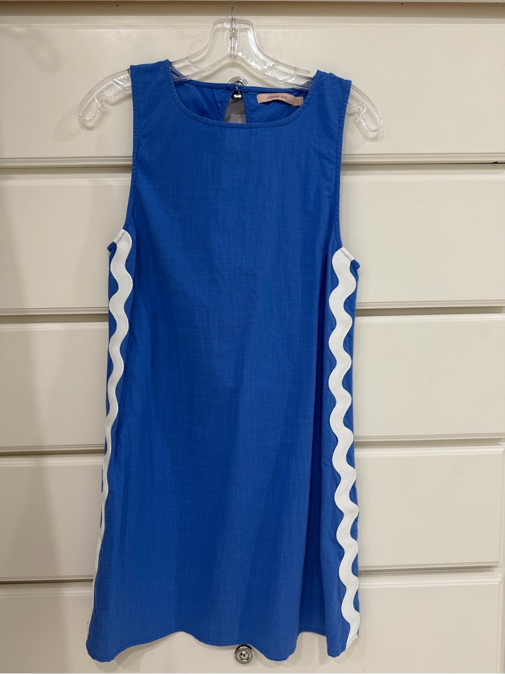Mister Zimi Margot Mini Dress In Caribbean Ric Rac - Picture 3 of 4
